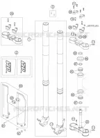 FRONT FORK / TRIPLE CLAMP