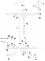 REAR BRAKE MASTER CYLINDER