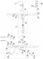 REAR BRAKE MASTER CYLINDER