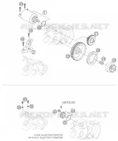 ELECTRIC STARTER MOTOR