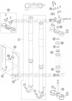 FRONT FORK / TRIPLE CLAMP
