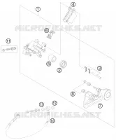 REAR BRAKE CALIPER