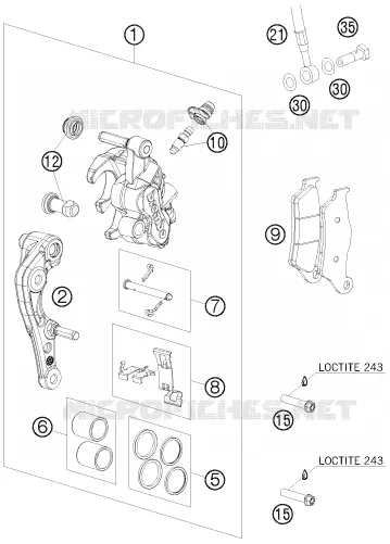 FRONT BRAKE CALIPER