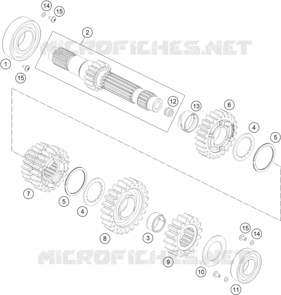 GEARBOX MAIN SHAFT