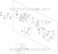 REAR BRAKE CALIPER