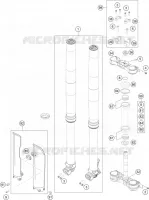 FRONT FORK / TRIPLE CLAMP