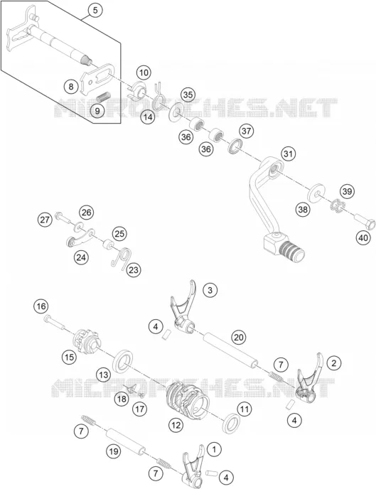 GEAR SHIFTING MECHANISM