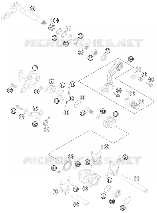 GEAR SHIFTING MECHANISM