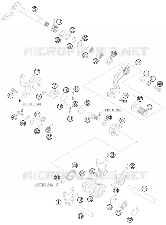 GEAR SHIFTING MECHANISM