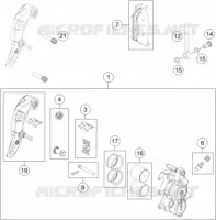 FRONT BRAKE CALIPER