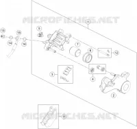 REAR BRAKE CALIPER