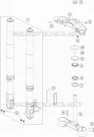 FRONT FORK / TRIPLE CLAMP