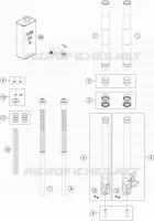 FRONT FORK (PARTS)
