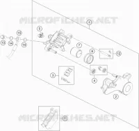 REAR BRAKE CALIPER