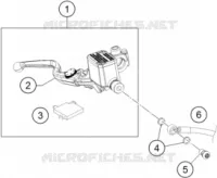 FRONT BRAKE MASTER CYLINDER