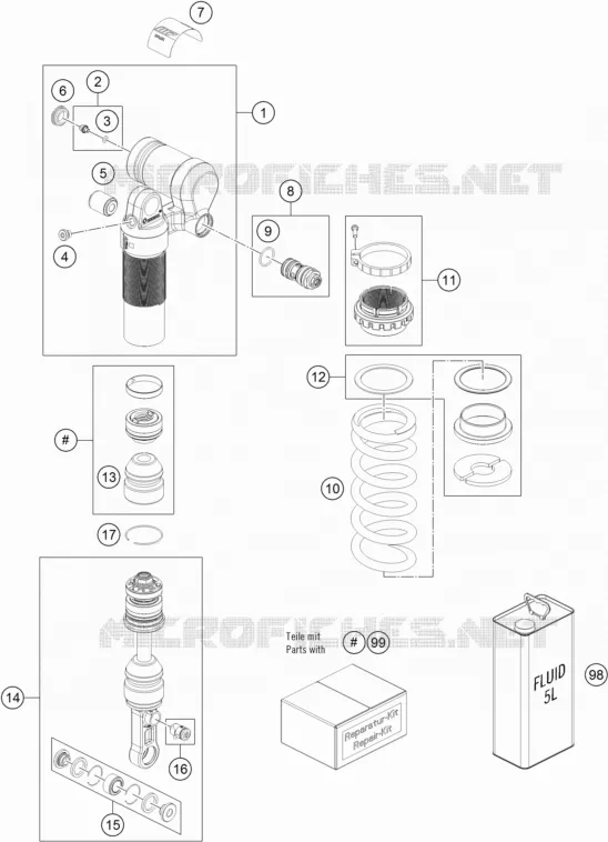 SHOCK ABSORBER (PARTS)