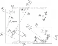 REAR BRAKE MASTER CYLINDER
