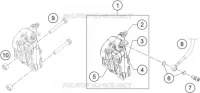 FRONT BRAKE CALIPER