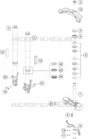 FRONT FORK / TRIPLE CLAMP