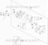 REAR BRAKE CALIPER