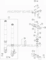 FRONT FORK / TRIPLE CLAMP