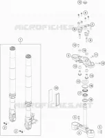 FRONT FORK / TRIPLE CLAMP