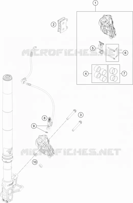 FRONT BRAKE CALIPER