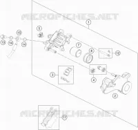 REAR BRAKE CALIPER