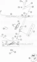 REAR BRAKE MASTER CYLINDER