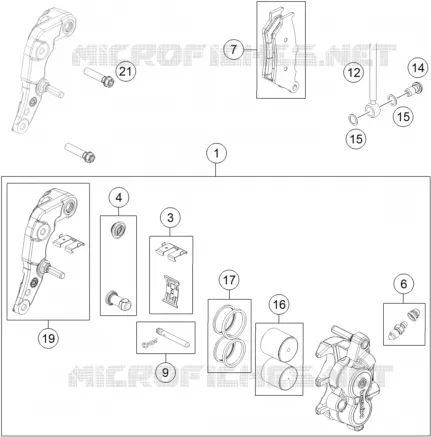 FRONT BRAKE CALIPER