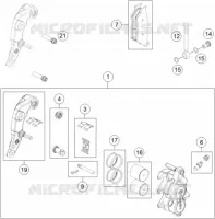 FRONT BRAKE CALIPER