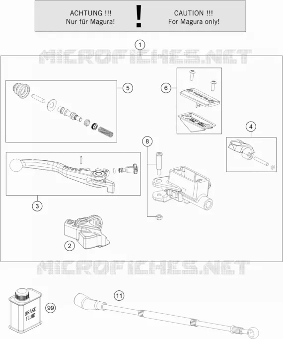 FRONT BRAKE MASTER CYLINDER