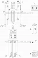 FRONT FORK (PARTS)