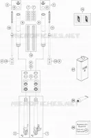FRONT FORK (PARTS)