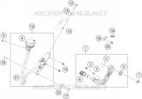 REAR BRAKE MASTER CYLINDER