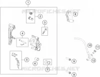 FRONT BRAKE CALIPER