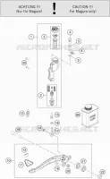 REAR BRAKE MASTER CYLINDER