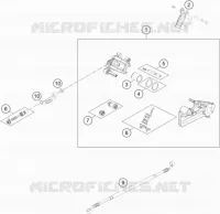 REAR BRAKE CALIPER