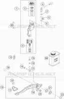 REAR BRAKE MASTER CYLINDER