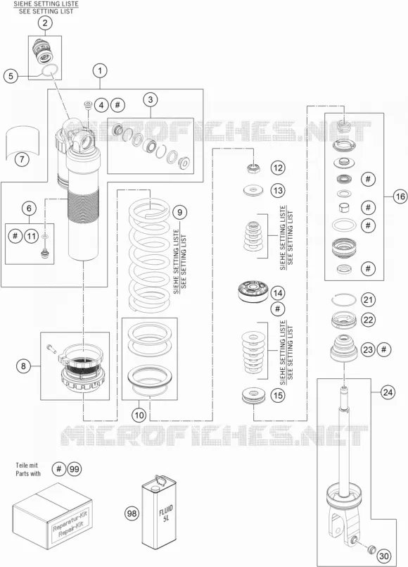 SHOCK ABSORBER (PARTS)