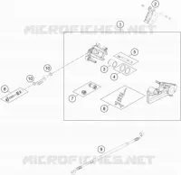 REAR BRAKE CALIPER