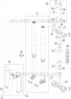 FRONT FORK / TRIPLE CLAMP