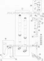 FRONT FORK / TRIPLE CLAMP