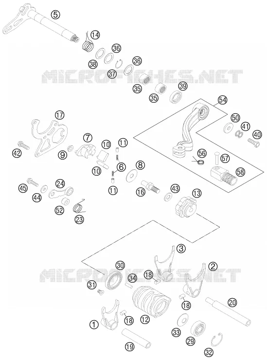 GEAR SHIFTING MECHANISM