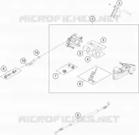 REAR BRAKE CALIPER