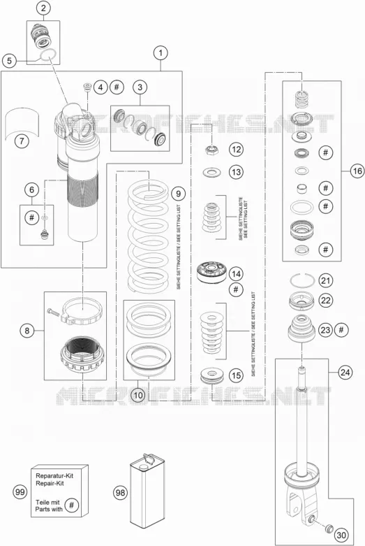 SHOCK ABSORBER (PARTS)