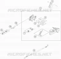 REAR BRAKE CALIPER