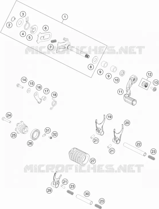 GEAR SHIFTING MECHANISM
