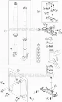 FRONT FORK / TRIPLE CLAMP
