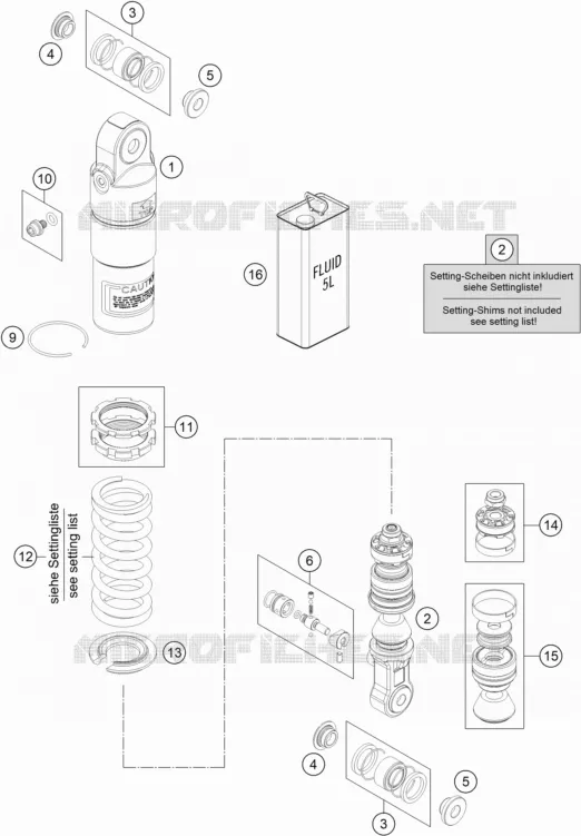 SHOCK ABSORBER (PARTS)